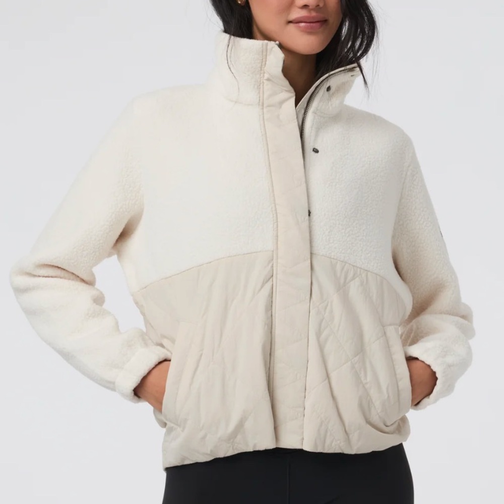 NWT Highland’s Sherpa Jacket - Natural XS